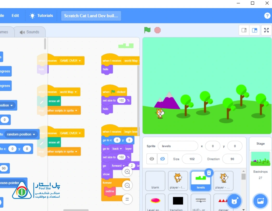 محیط اسکرچ چیست؛ آشنایی با محیط برنامه نویسی اسکرچ جونیور